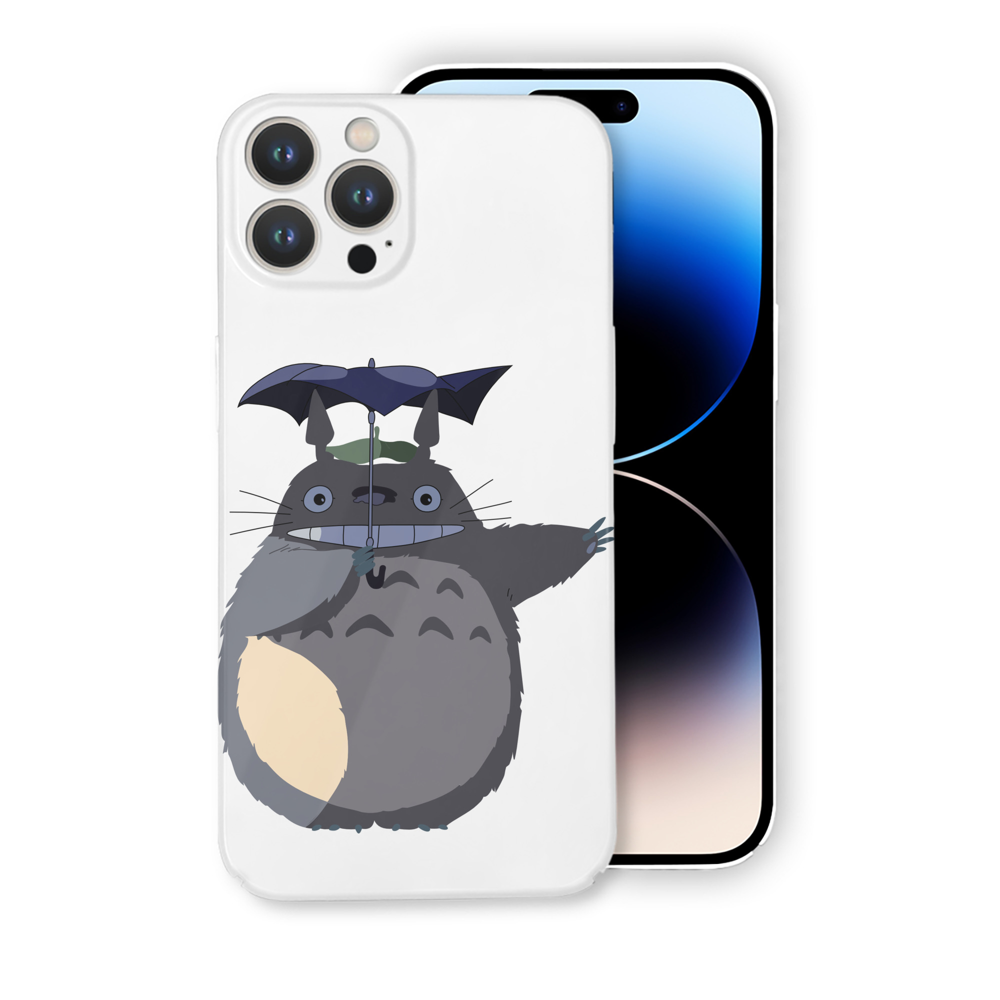 （画像用） となりのトトロ 草壁メイ 草壁サツキ My Neighbor Totoro Satsuki Kusakabe Mei Kusakabe 【iPhone 14シリーズ対応】ハードケース